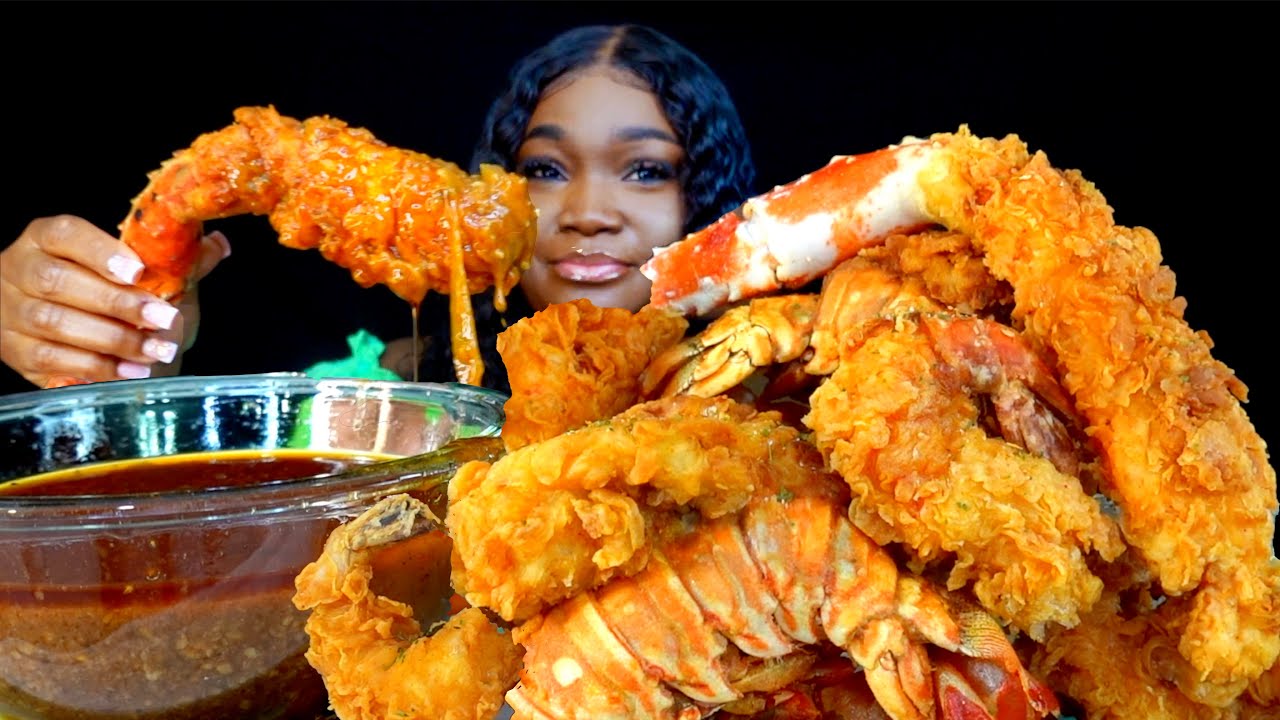 DESHELLED SEAFOOD BOIL MUKBANG | DESHELLED | SEAFOOD BOIL MUKBANG | Seafood | Mukbang