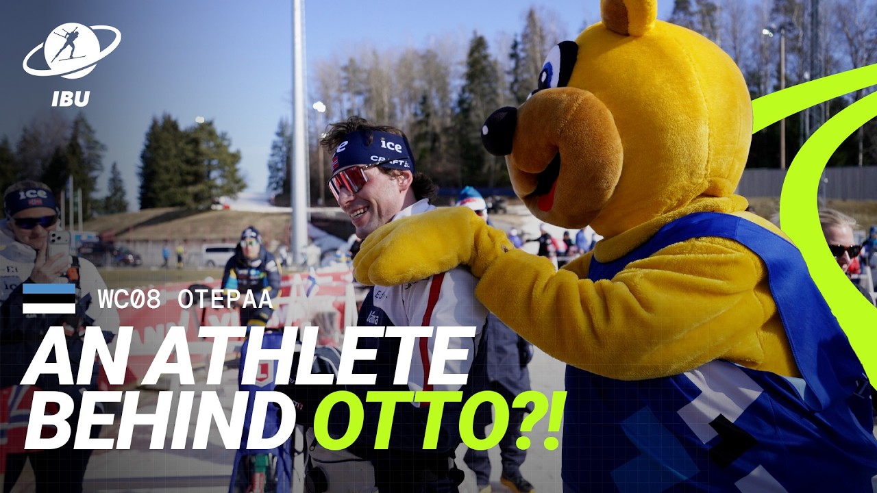 Can you guess who’s behind the mascot costume in Otepaa? 👀