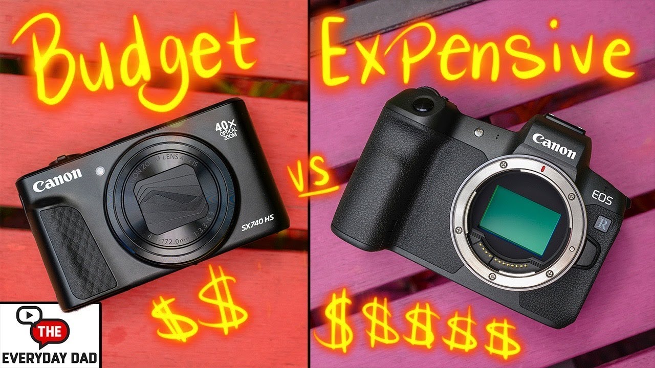 Дорогие камеры против дешевых! Canon EOS R против SX740!