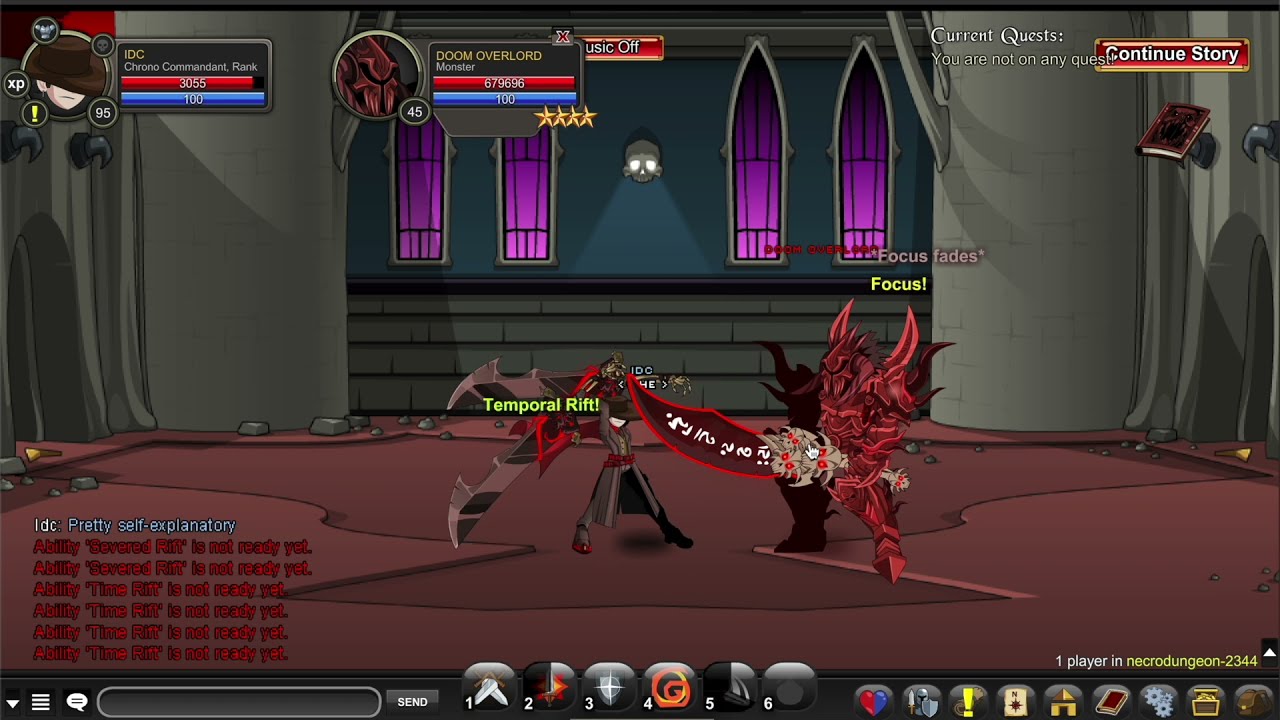 AQW - Chrono Commandant Combo + Solo