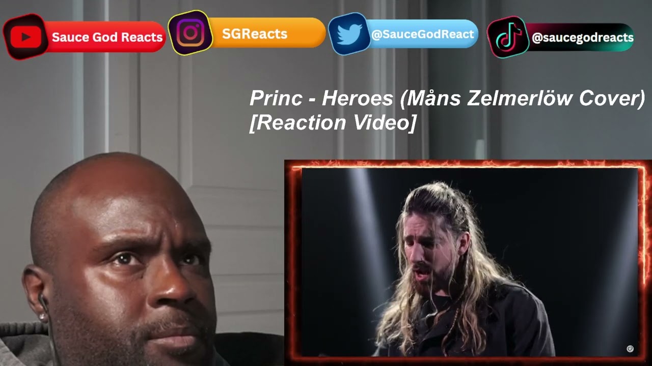 Princ - Heroes (Måns Zelmerlöw Cover) | Serbia| REACTION