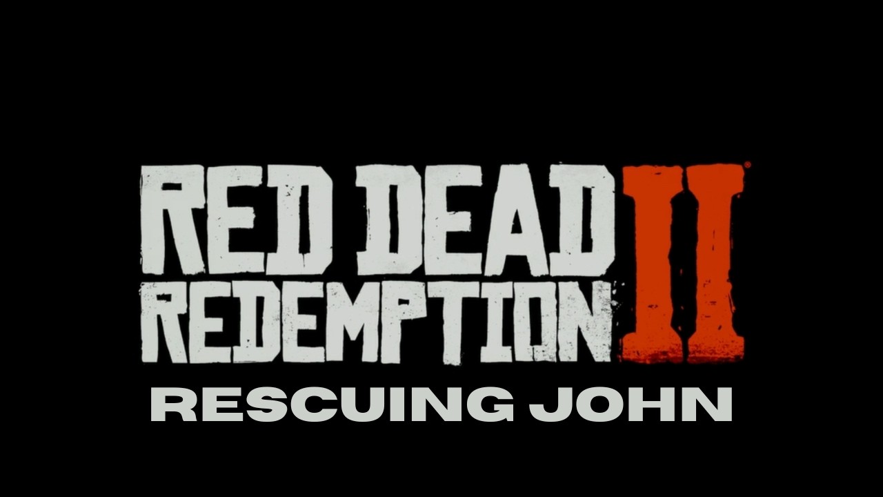#rdr2  Arthur vs The Blizzard to Save John!