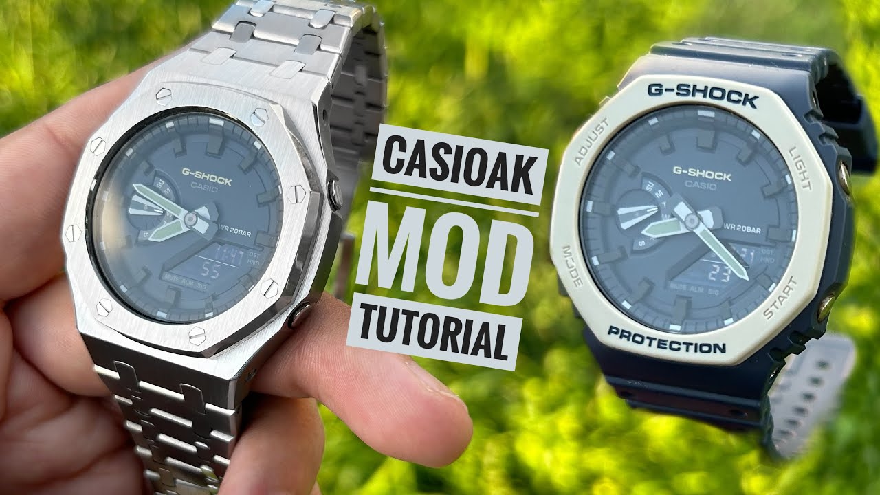 Учебное пособие по модификации G-Shock 2100 &mdash; CasiOak
