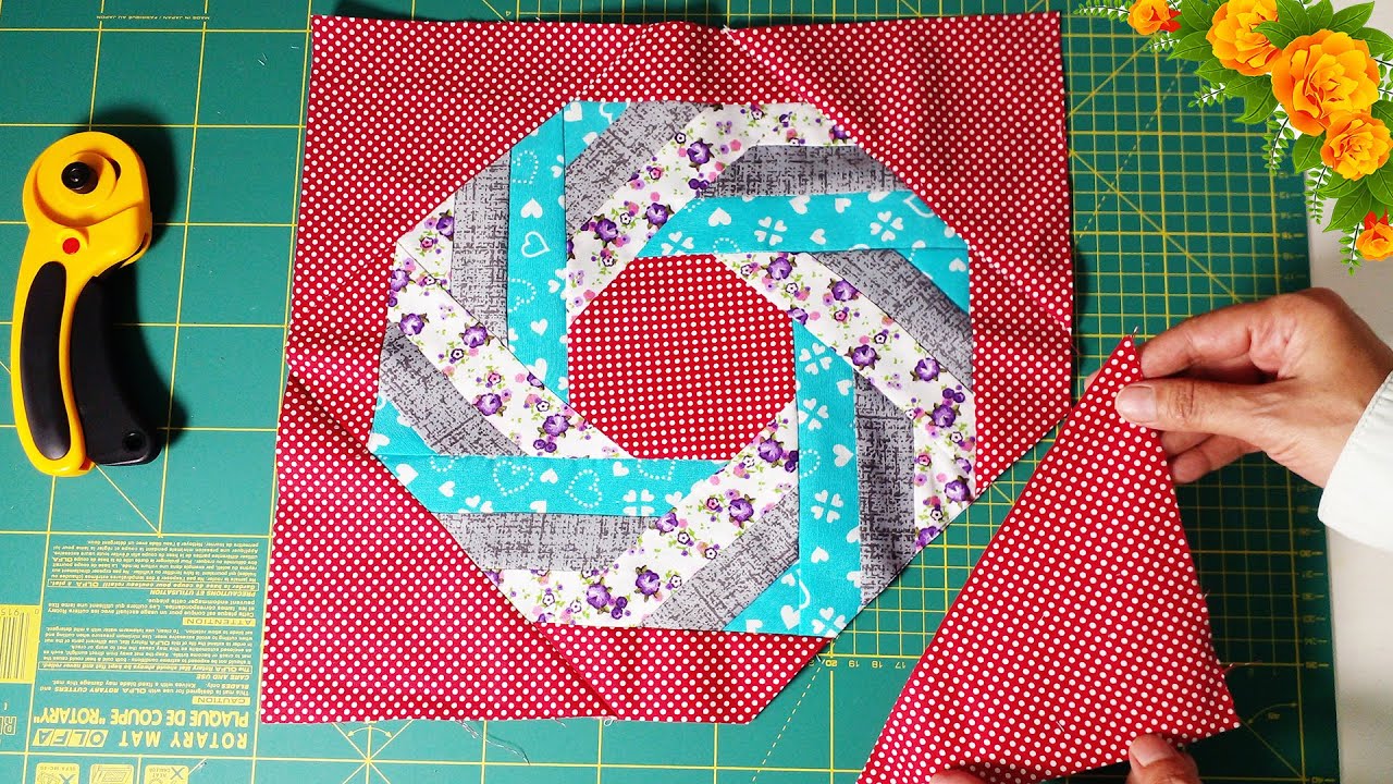 ✅New patchwork trick with fabric strips | Easy sewing