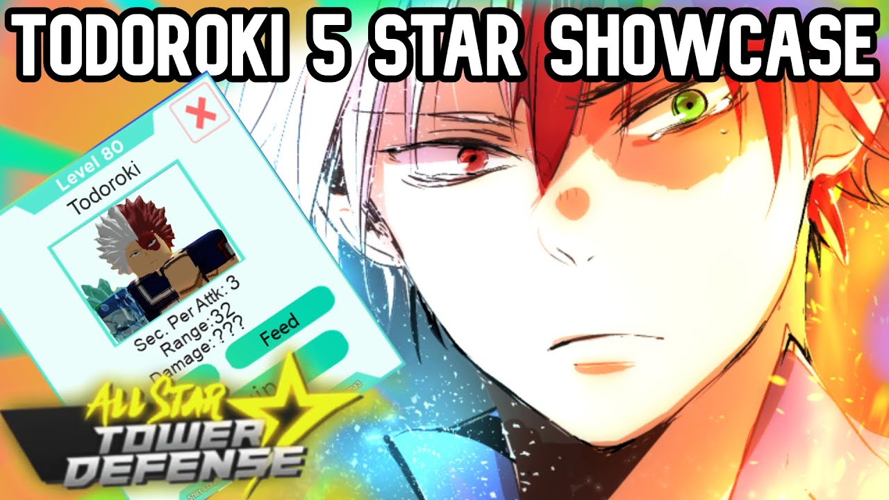 FREEZE AND BURN?! New OP Todoroki 5 Star showcase!
