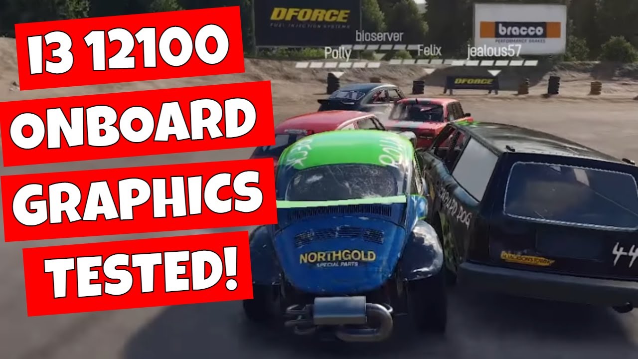 Gaming On Intel 12100 With NO GPU Intel 730 UHD Graphics On Test