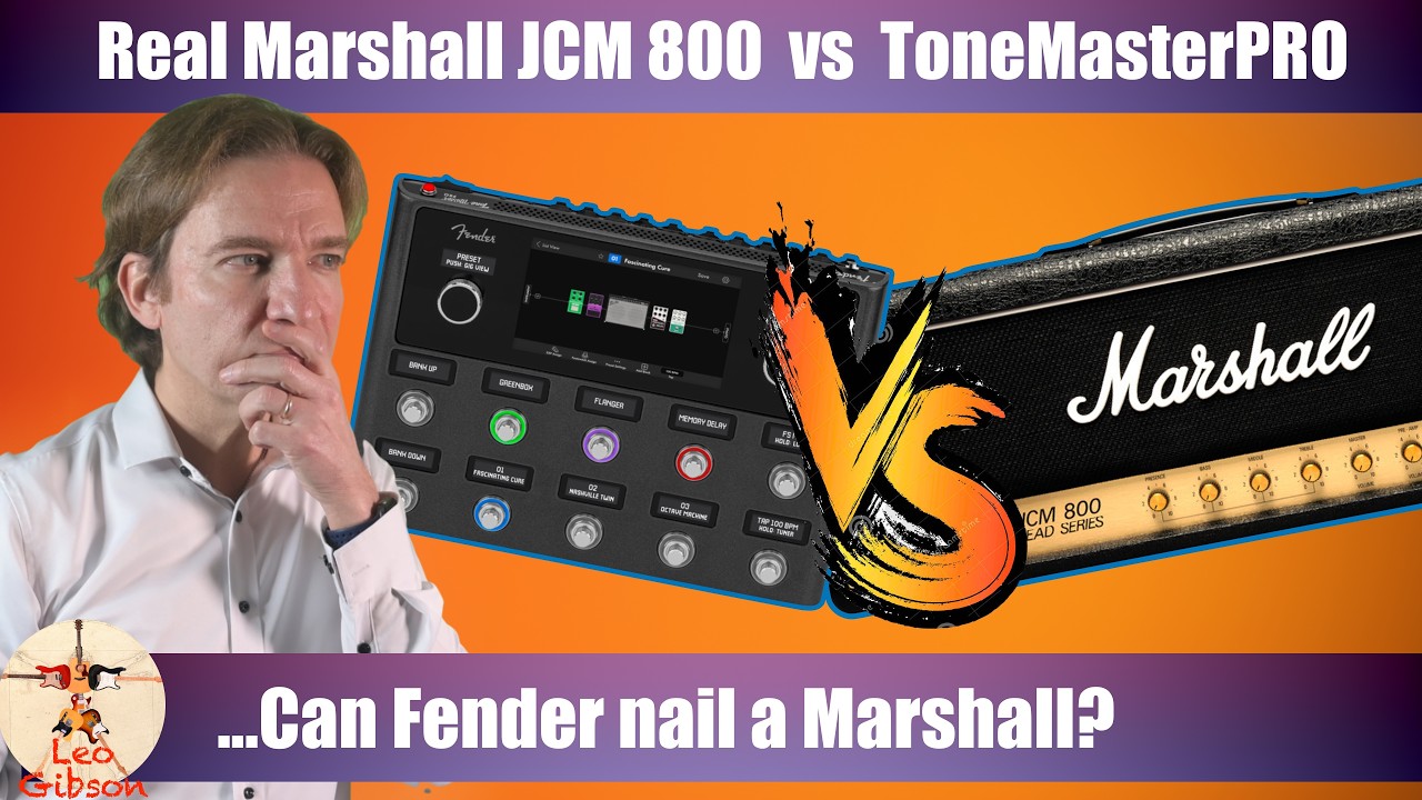 Real JCM vs Tone Master PRO: Can the tone Master PRO nail the real JCM 800?