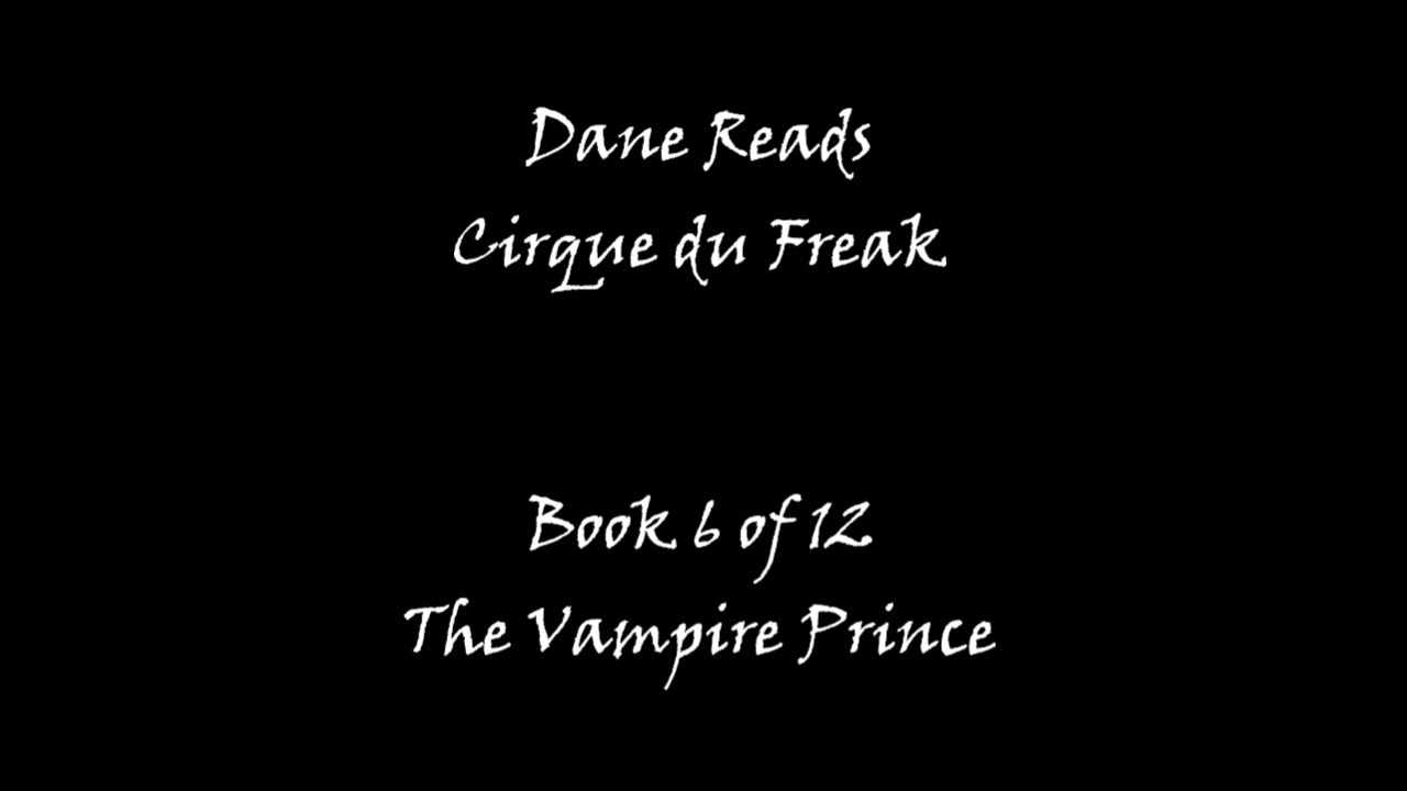 Dane Reads - The Vampire Prince