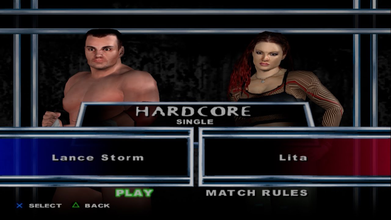 WWE SmackDown! Here Comes the Pain - Lance Storm VS Lita