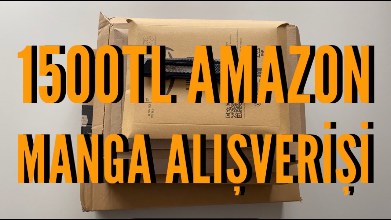 1500TL Amazon Manga Alışverişi #6
