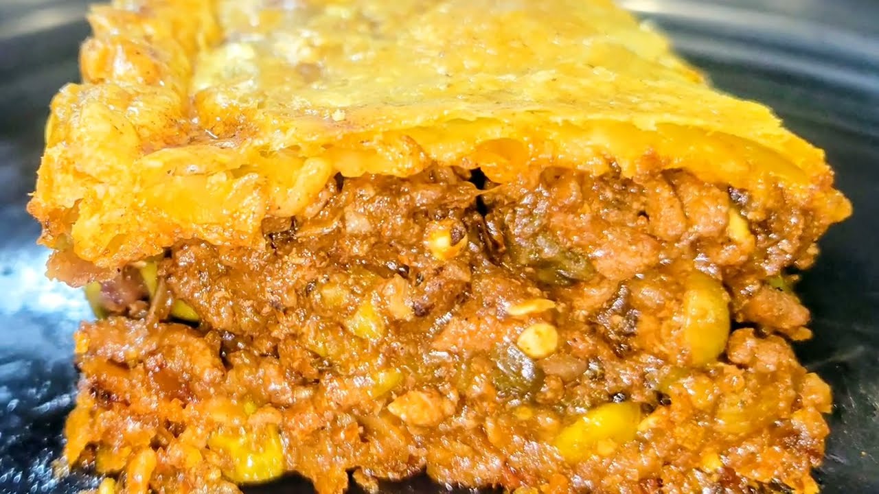 We are calling this one one  Junk Yard Pot Pie!!