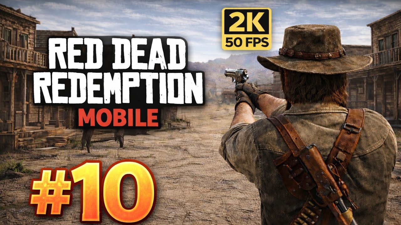 Red Dead Redemption Mobile - Gameplay 2K 50 FPS Walkthrough Part 10 - Tutorial (iOS, Android)