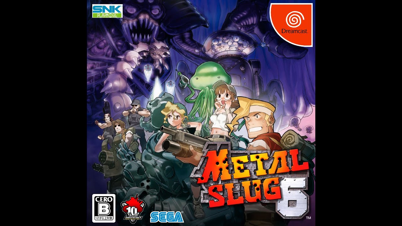 Metal Slug 6 DREAMCAST PORT Playthrough (1080p/60fps)