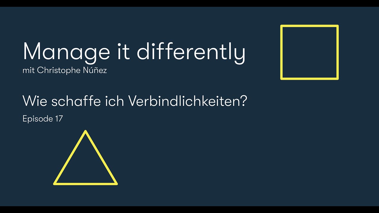 #17 Wie schaffe ich Verbindlichkeiten?