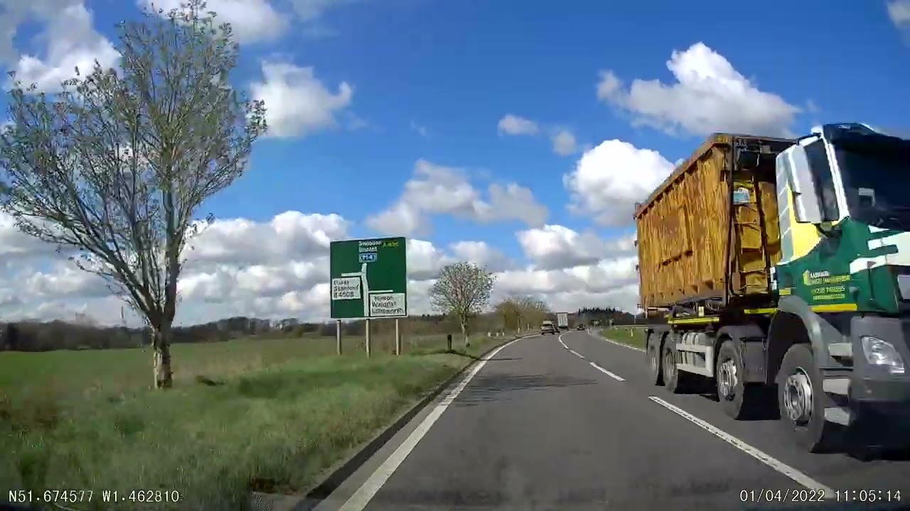 England by Road - Oxfordshire - A420 Oxford to Swindon