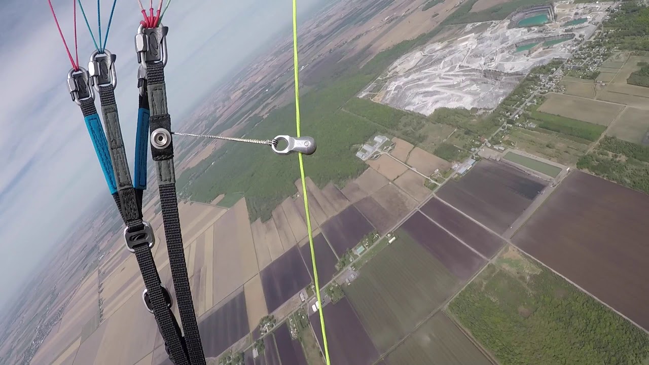 48.7km XC flight from Mt. Yamaska, Quebec
