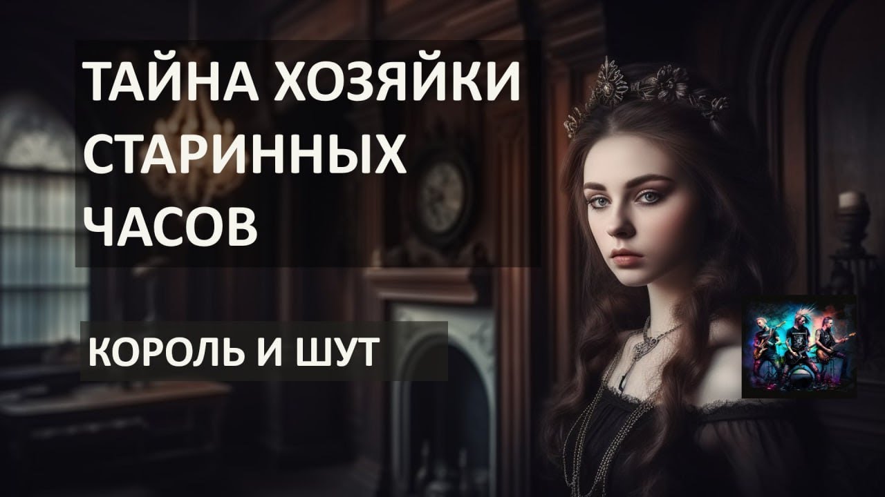 Тайна хозяйки старинных часов. Король и шут. Нейросеть.