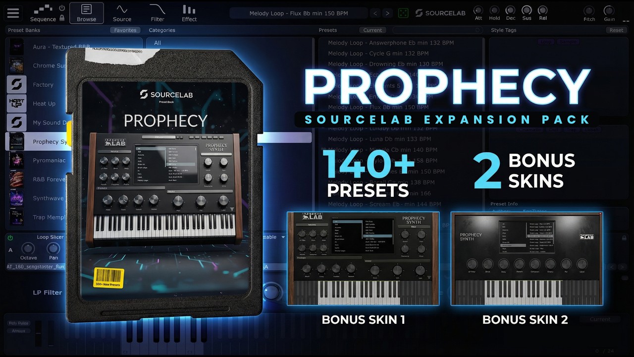 Prophecy Synth Audio Demos
