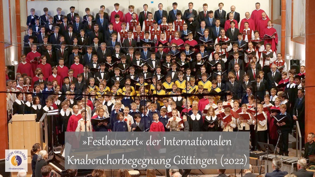 »Festkonzert« der Internationalen Knabenchorbegegnung Göttingen (2022)