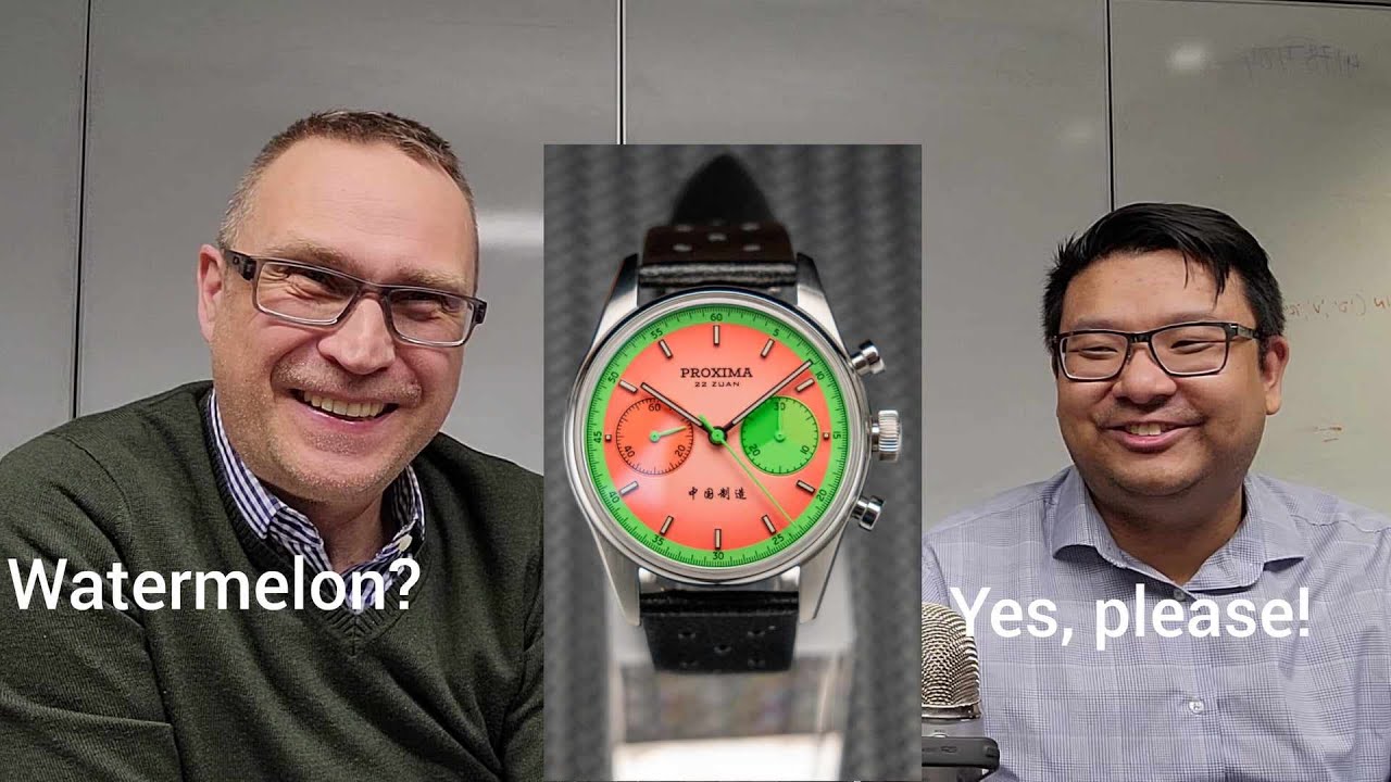 Обзор часов Proxima Watermelon: уникальные часы, которые вы либо полюбите, либо возненавидите!