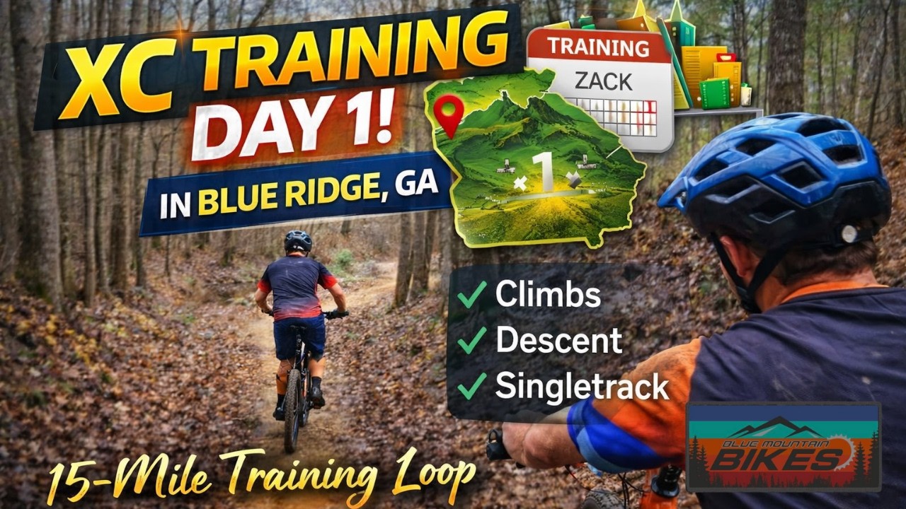 XC Mountain Bike Training in Blue Ridge, GA | Green Mountain Loop with Blue Mountain Bikes
