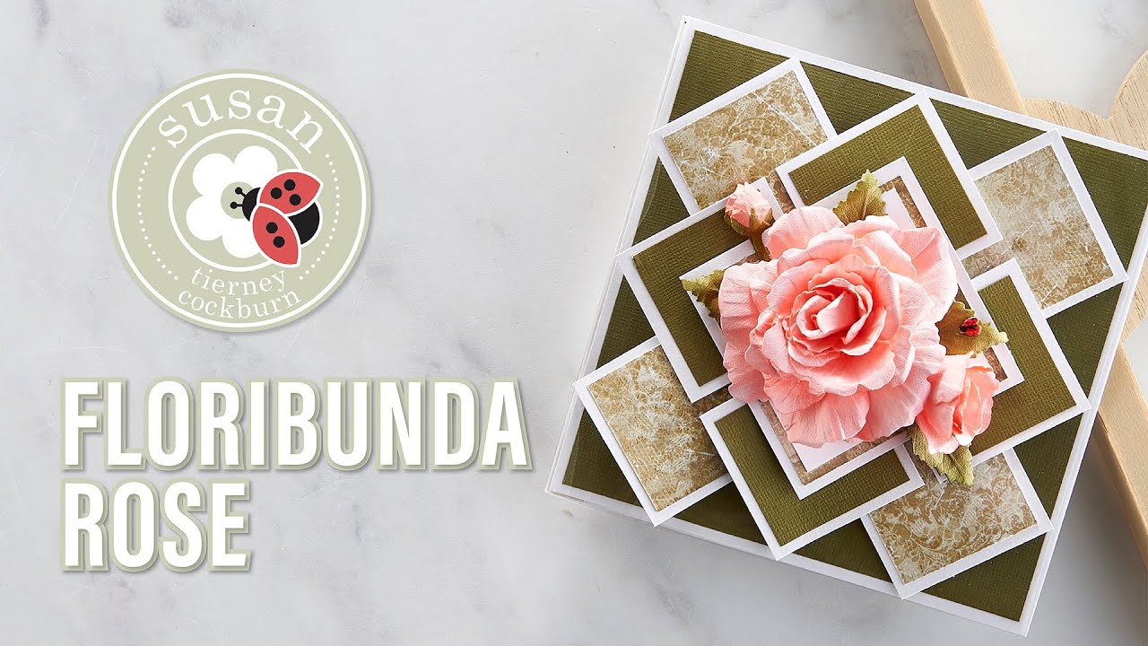 Spellbinders Floribunda Rose by Susan Tierney-Cockburn How-To