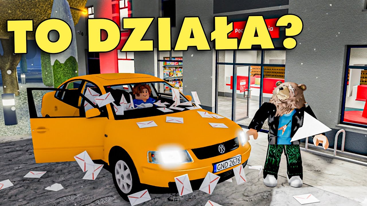 ZOSTAŁEM LISTONOSZEM NA POLSKIM SERWERZE w Roblox jak PCD - Pomerania Roads