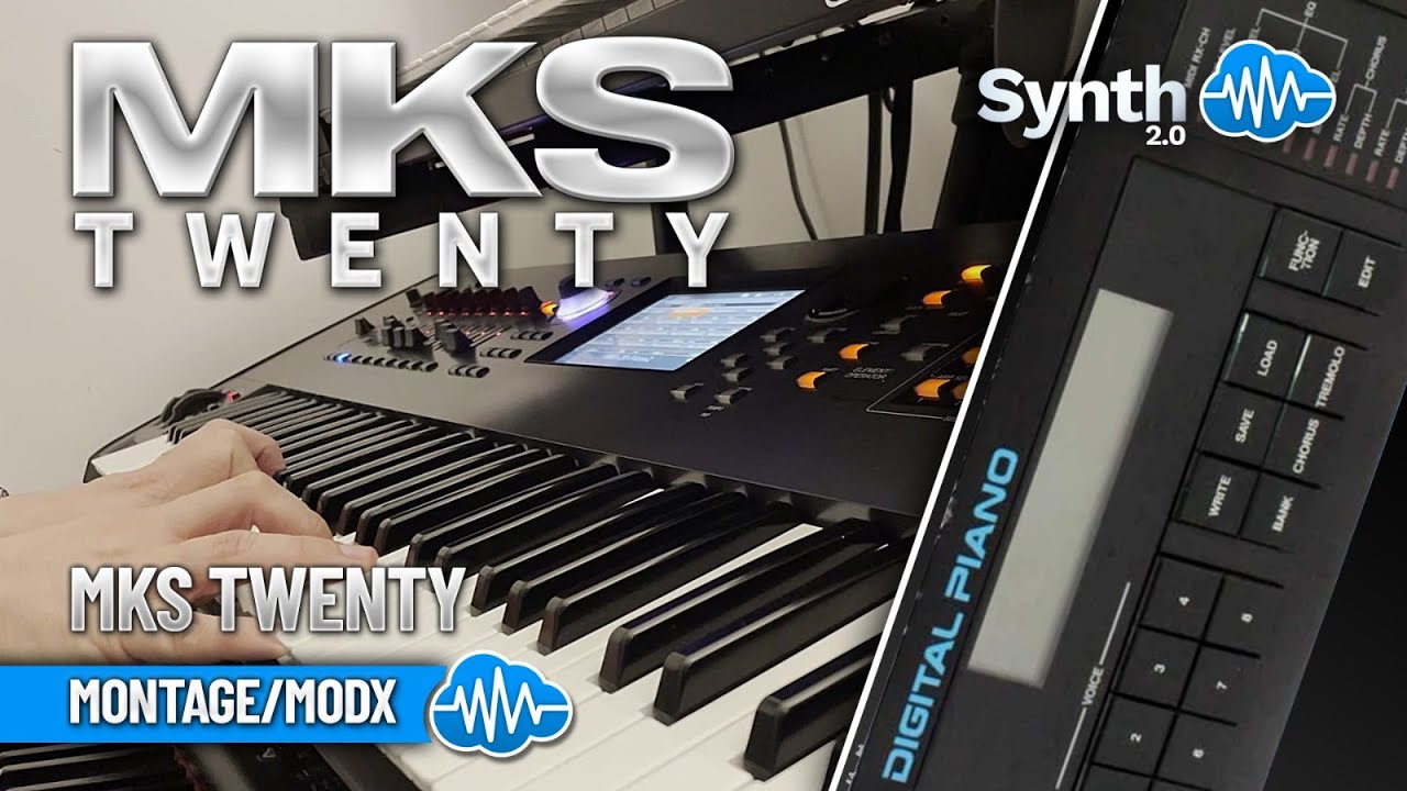 MKS-twenty for Yamaha Montage/MODX/MODX+