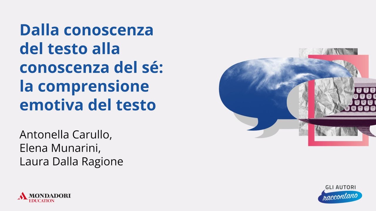 Gli autori raccontano | Antonella Carullo, Elena Munarini, Laura Dalla Ragione