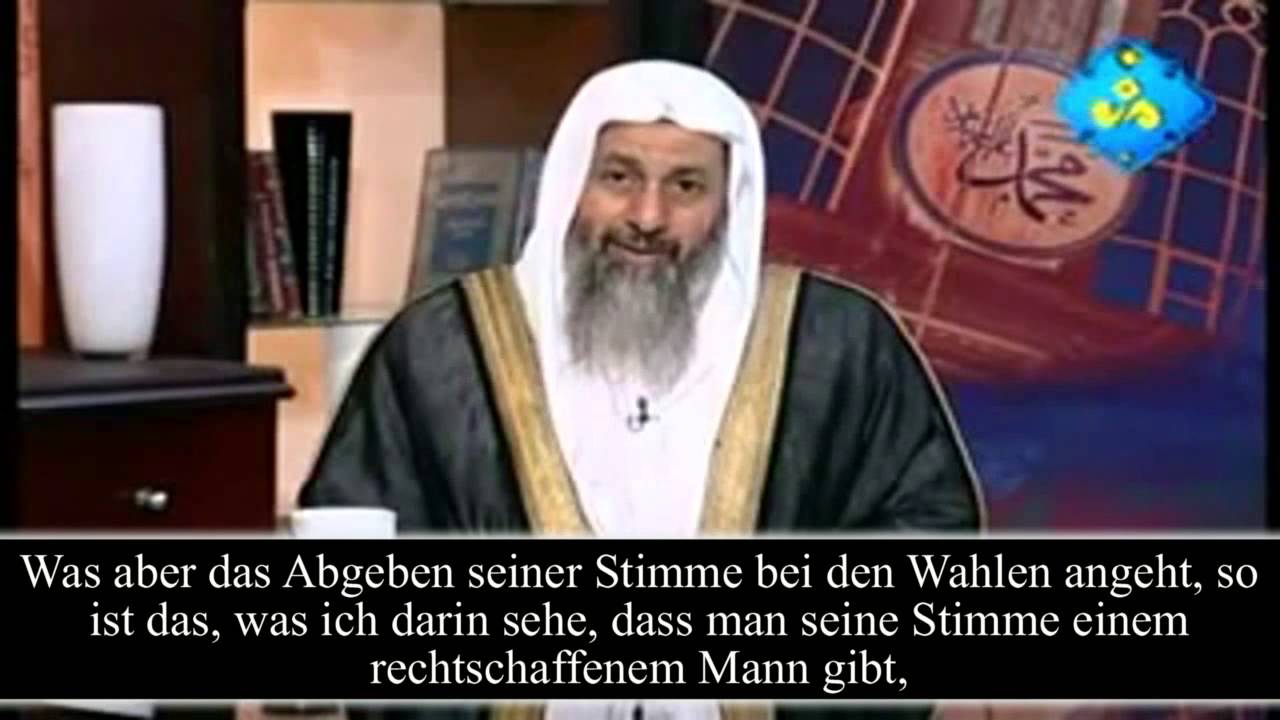 Shaykh Mustafa Al 'Adawi | Wahlen in muslimischen Ländern