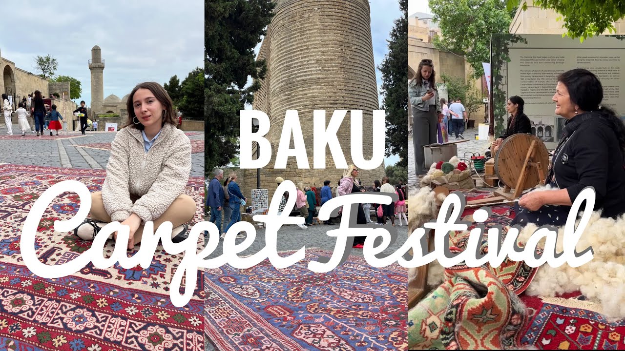 Time travel in Baku Old City! A Magical Carpet Festival