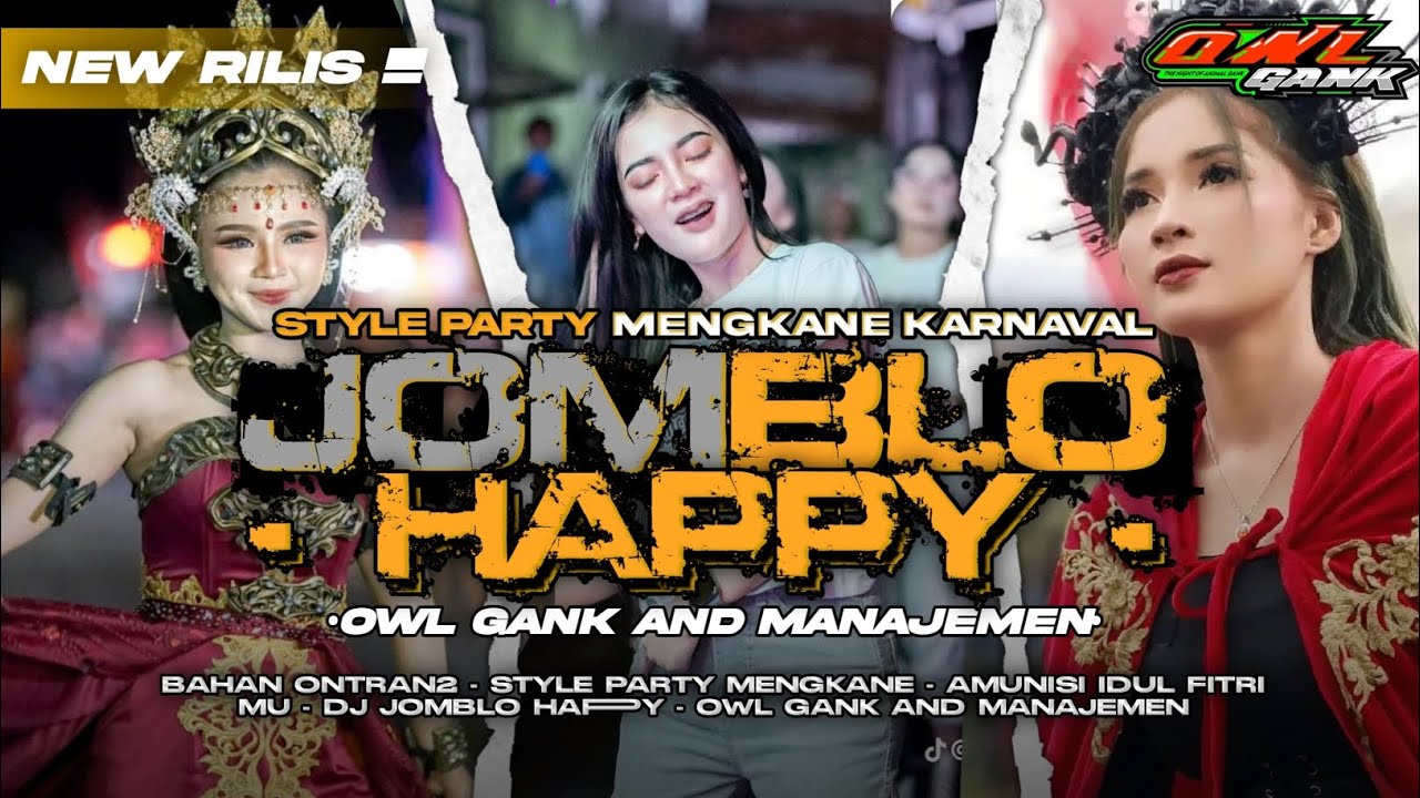 DJ TERBARU‼️DJ JOMBLO HAPPY ALODY KARNAVALAN JOGETAN ASIK BY @FKFDRCTN