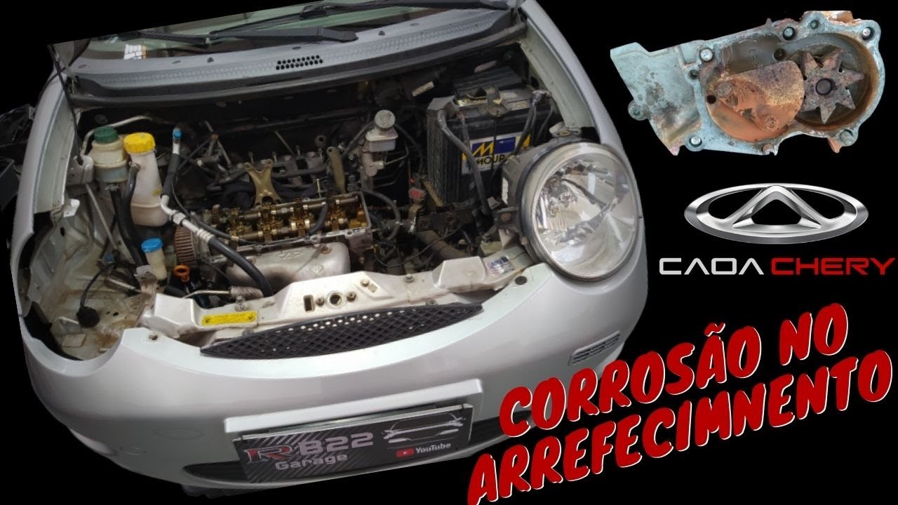Chery QQ - Corrosão no Arrefecimento - RB22 Garage