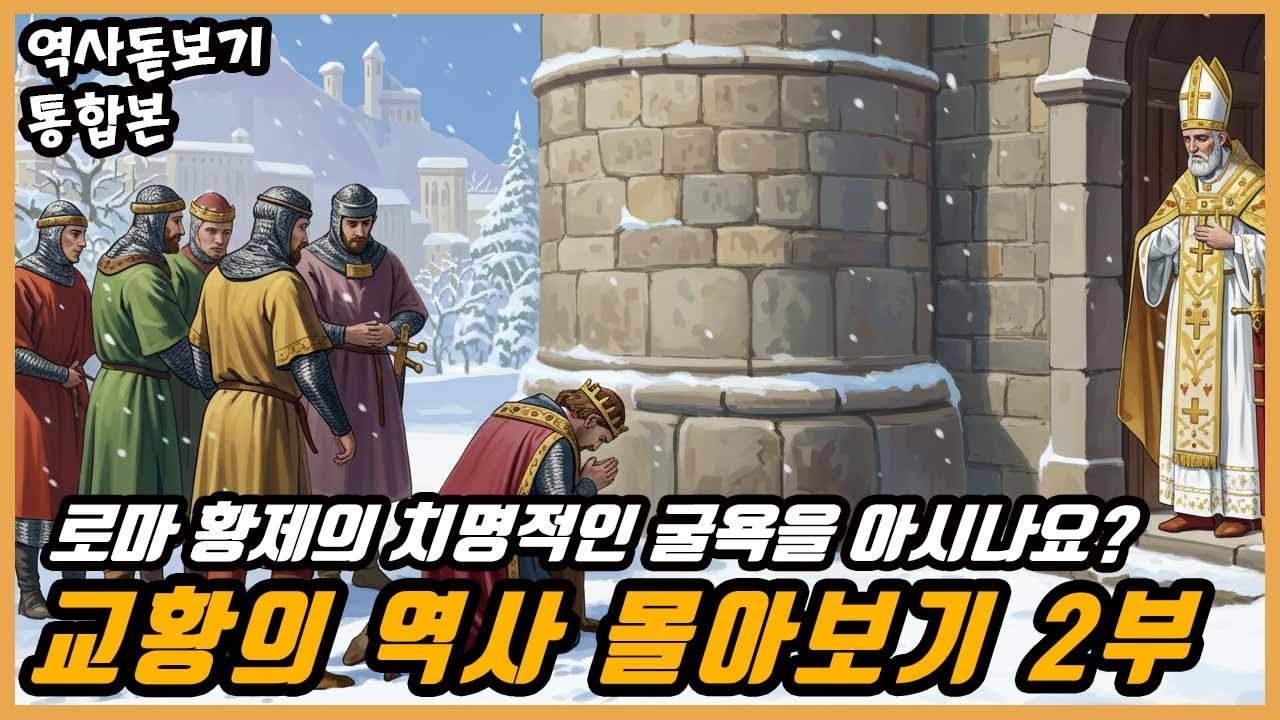 로마 황제의 치명적인 굴욕을 아시나요? 알려지지 않은 카노사의 굴욕, 교황의 역사 몰아보기 2부
