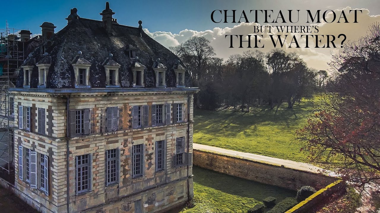Dig if you will the moat! What's hiding in the Château's 250 year old moat.