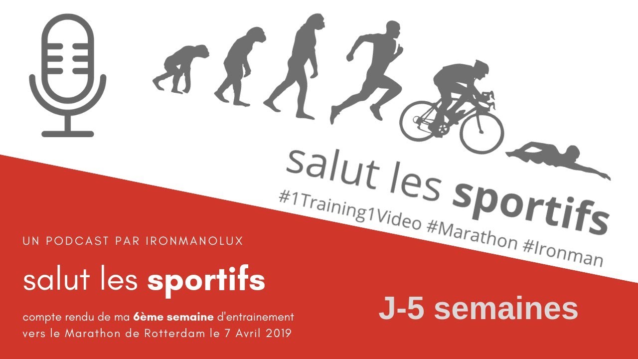 SalutLesSportifs #05 #RotterdamMarathon #3h #1training1video #Podcast #TeamPaulSardain