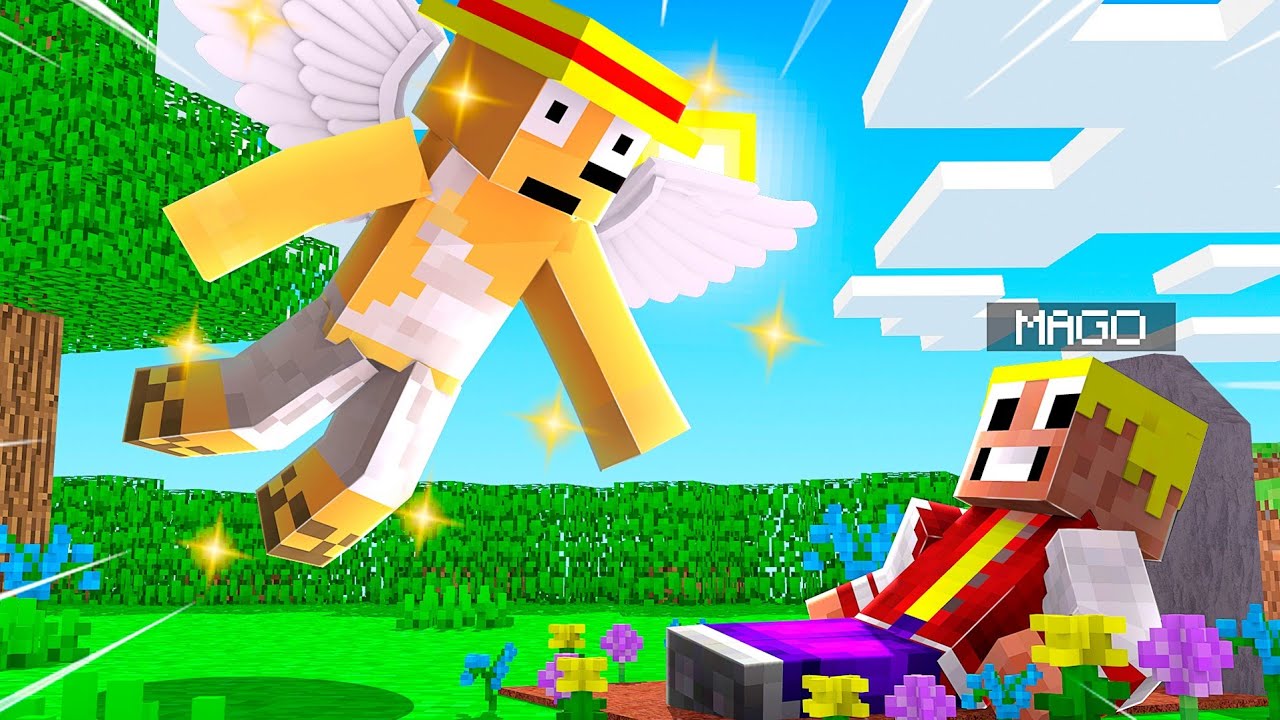 PANCRI SE CONVIERTE EN EL ÁNGEL DE MAGO EN MINECRAFT 👼