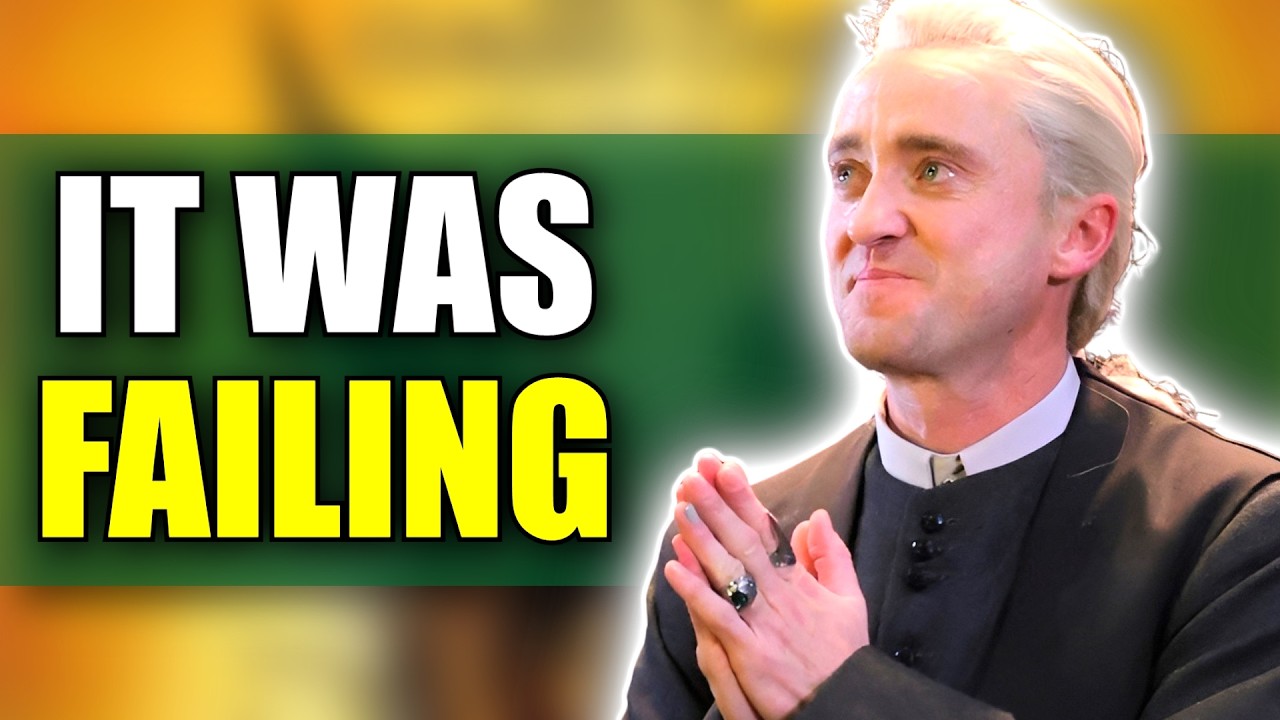 Did Tom Felton SAVE the Cursed Child? - It Was About to FAIL (Harry Potter Breakdown)