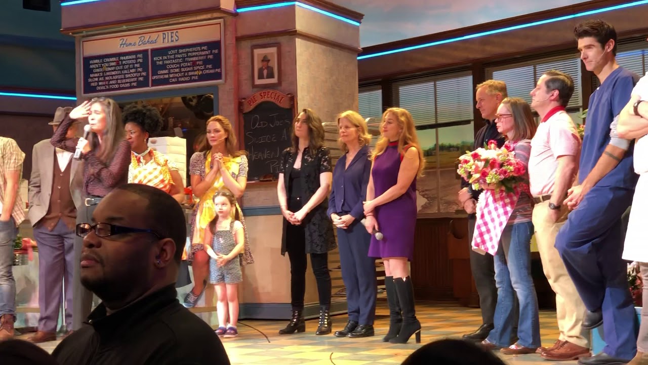 Waitress final Broadway curtain call