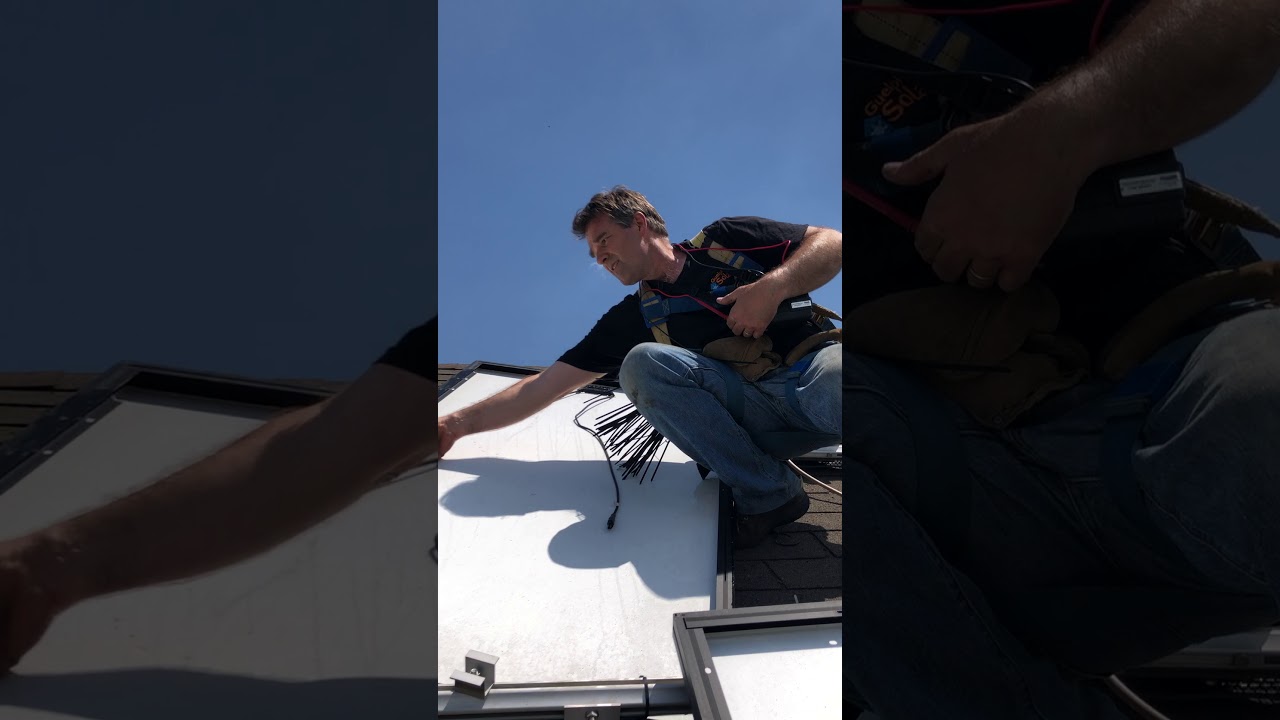 Megger testing Solar Panels - identifying ground fault