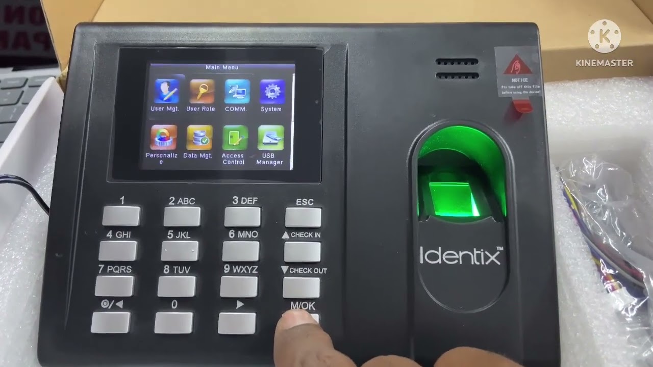 ESSL K30 Biometric Access Control Basic Installation #biometric #accesscontrol #cctv #attendence
