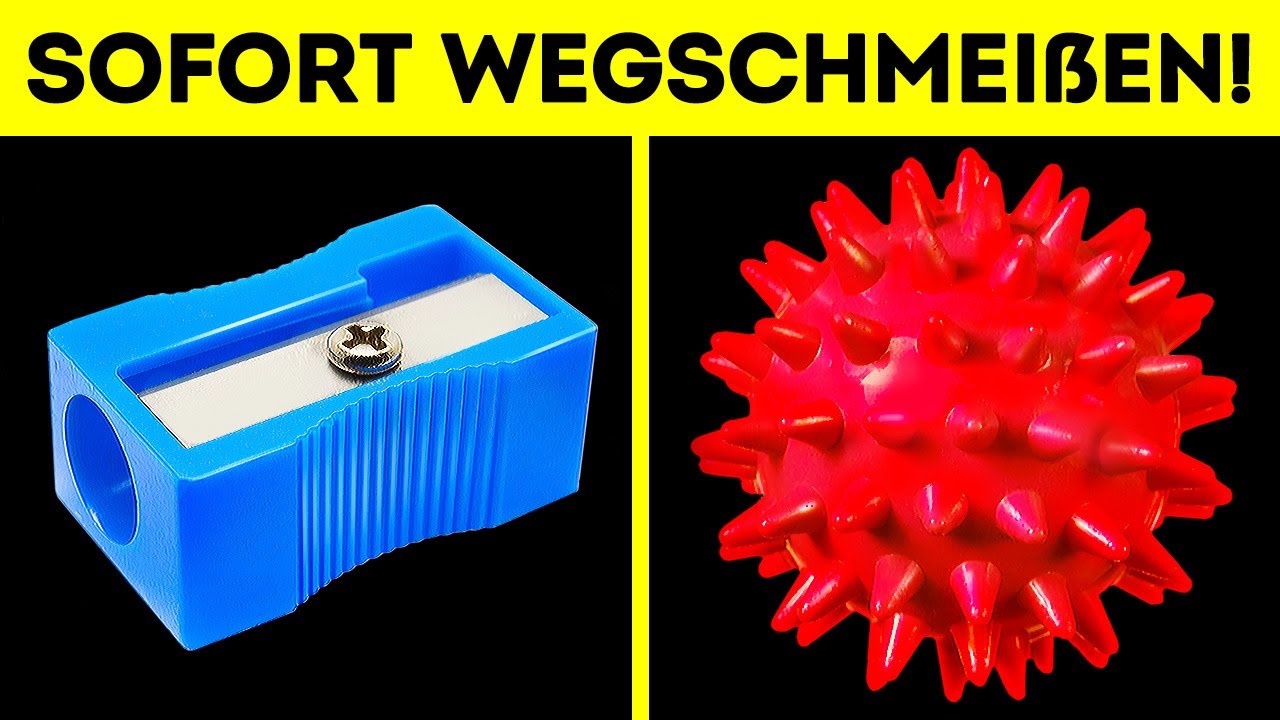 50+ Dinge, die du aufbewahrst, aber heute wegwerfen musst