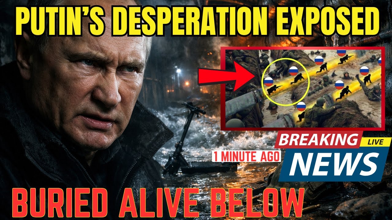🚨 BREAKING NEWS “Russia’s Tunnel Disaster: Soldiers Buried Alive in Ukraine”