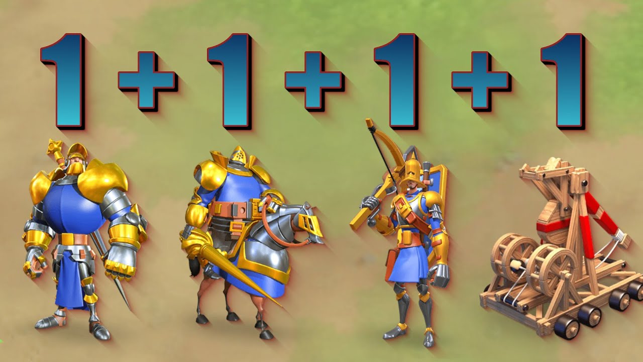 1+1+1+1 NOWY MIX | Rise of Kingdoms