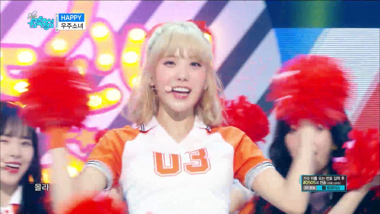 【TVPP】 WJSN &ndash; Happy, 우주소녀 &ndash; 해피 @Comeback Stage, Show Music Core