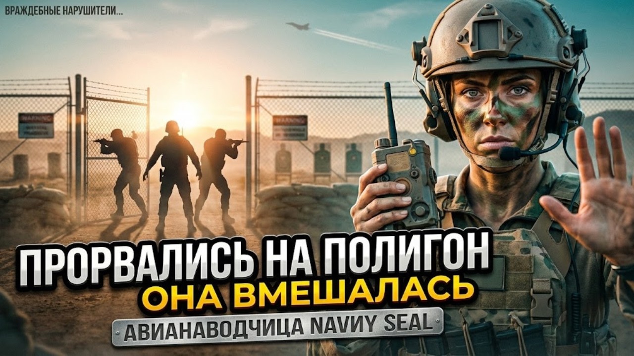 «Нарушители думали, что это лёгкая цель… пока командир Navy SEAL не вмешался лично!»