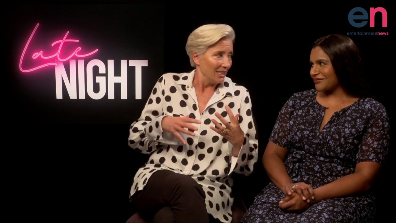 Mindy Kaling completely fan-girled over working with Emma Thompson in Late Night