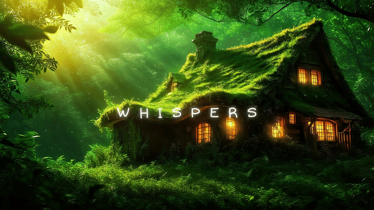 WHISPERS ⧫ Mosslight Cottage ⧫ Soothing Forest Silence & Dreamy Ambient