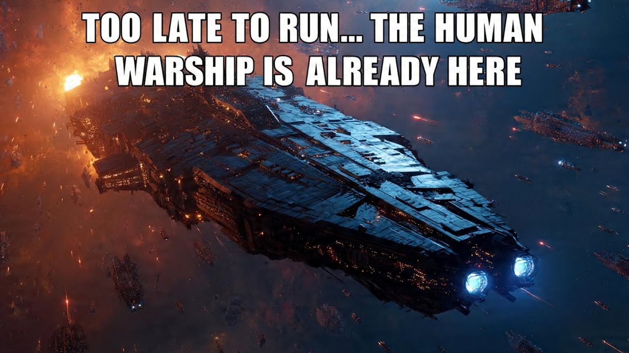 &ldquo;Too Late to Run&hellip; The Human Warship Is Already Here&rdquo;: | HFY | Sci-fi Story
