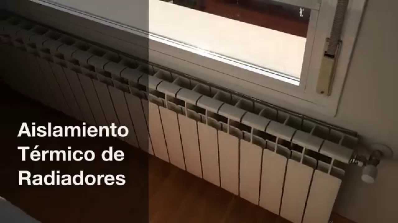 Aislamiento Térmico de radiadores